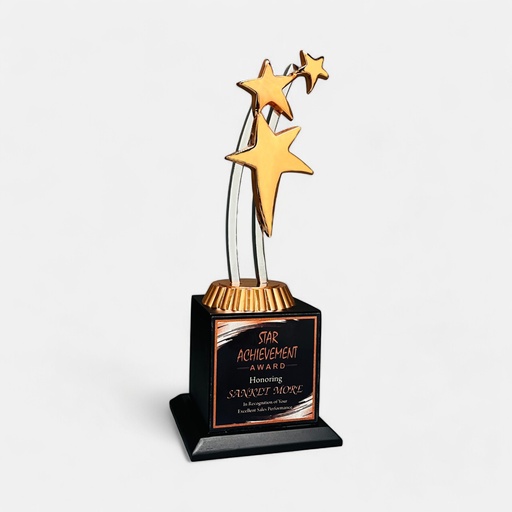 Wood & Metal Trophy WM 9628